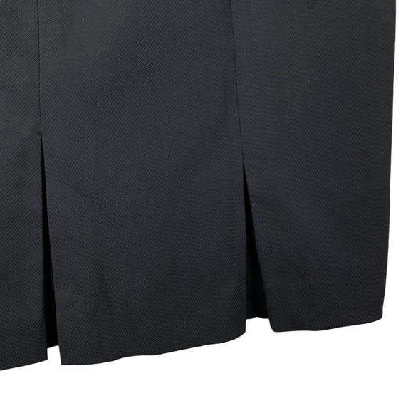 Talbots Black Wool Blend Straight Pencil Skirt Knee Length 10 - Picture 6 of 7